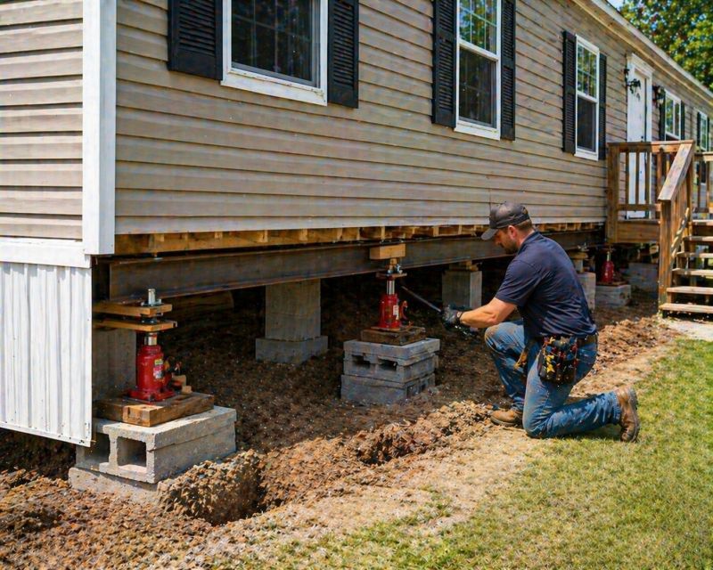 House Leveling in Fenton, MI