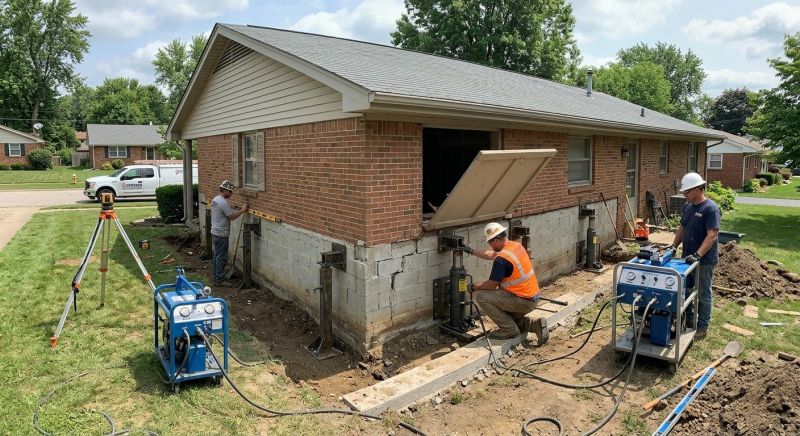 House Leveling in Waterford, MI