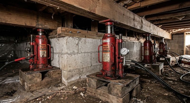 House Settling Repair in Genesee County, MI