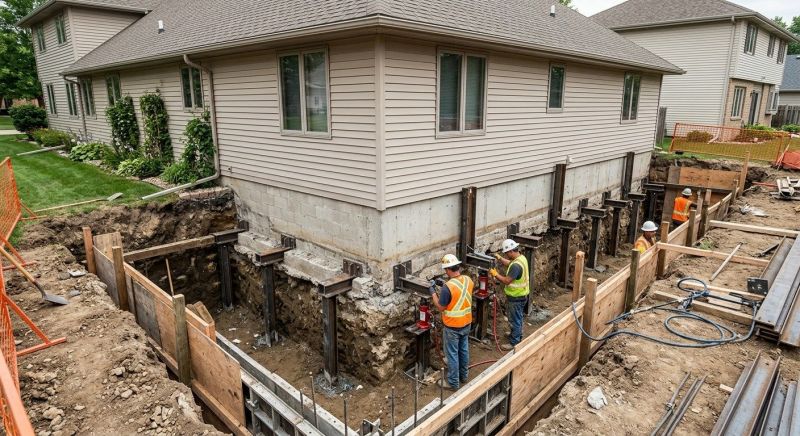 House Underpinning in Genesee County, MI