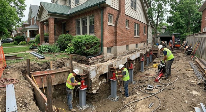 House Underpinning in Genesee County, MI