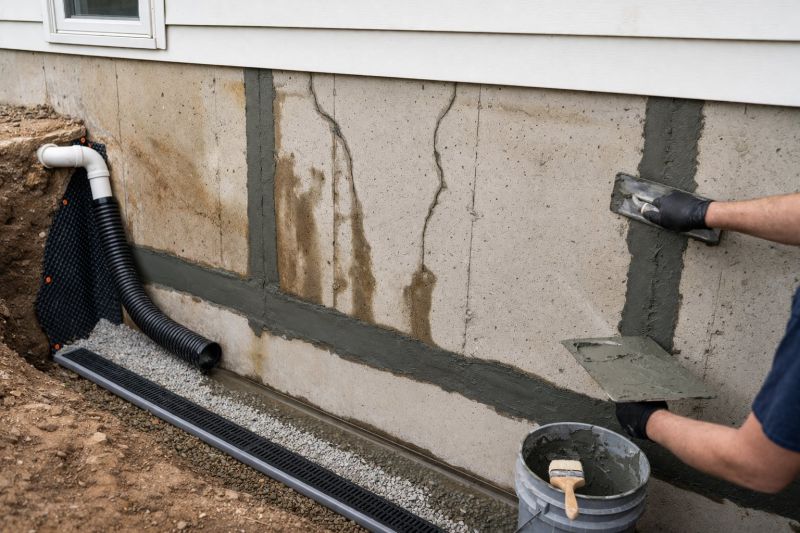 Leaking Foundation Repair in Genesee County, MI