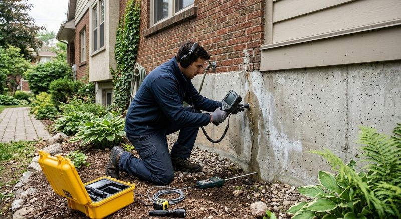 Leaking Foundation Repair in Genesee County, MI