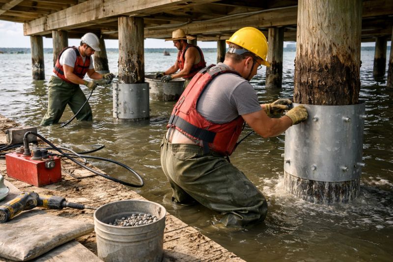 Piling Repair in Columbiaville, MI