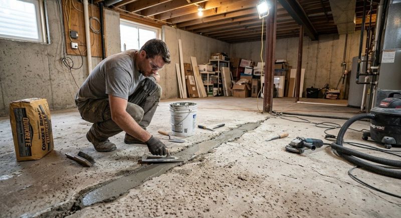 Slab Foundation Repair in Genesee County, MI