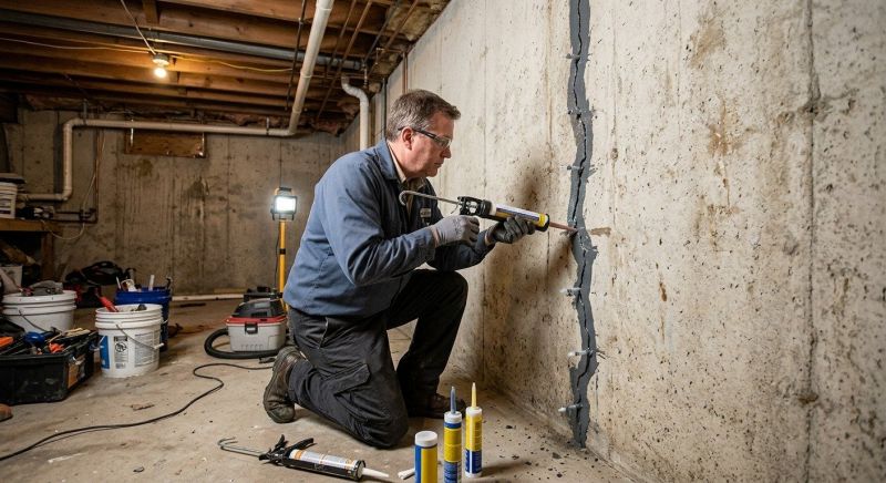Structural Crack Repair in Genesee County, MI