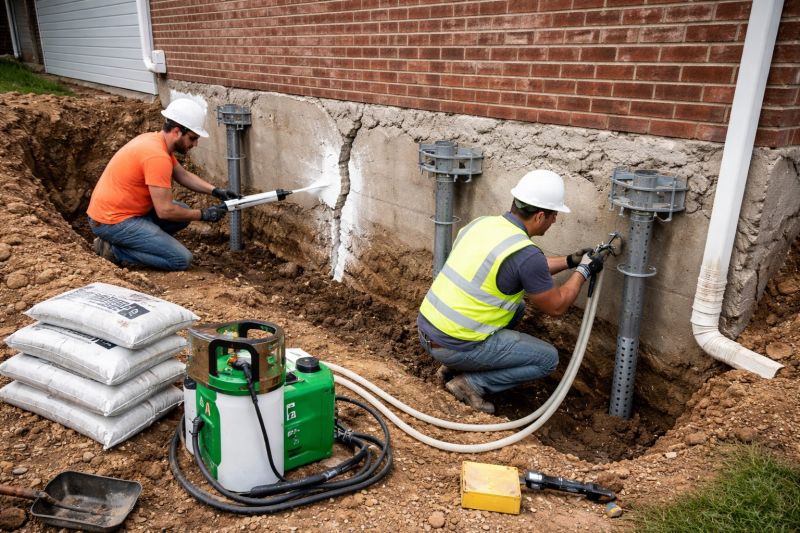 Structural Foundation Repair in Clio, MI