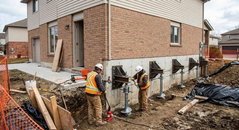 Structural Foundation Repair in Columbiaville, MI