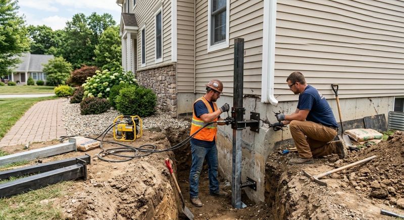Structural Foundation Repair in Goodrich, MI