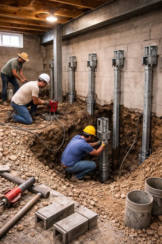 Structural Underpinning in Genesee County, MI
