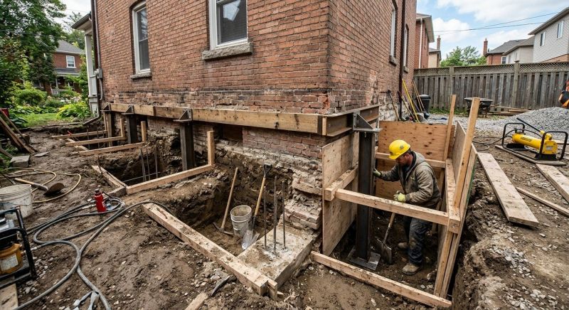 Underpinning Repair in Genesee County, MI